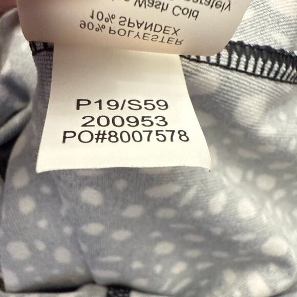 Title Nine Dress Medium Sayonara Cafe Sleeve Dots Black White - Picture 4 of 10